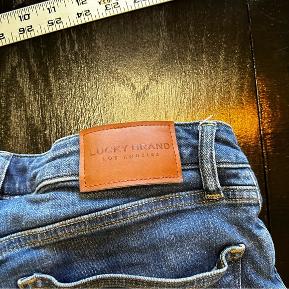 Lucky Brand Size 12 Skinny Fit Blue Jean Denim No Holes - Picture 10 of 10